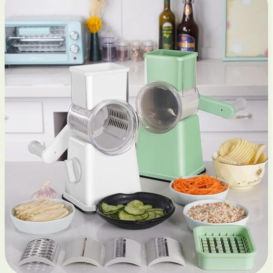 Mandoline Slicer for Kitchen, Food Chopper, Vegetable Slicer with Container