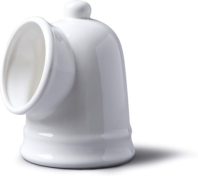 WM Bartleet & Sons 1750 T56 Traditional Porcelain Large Salt Pig – White, 14cm
