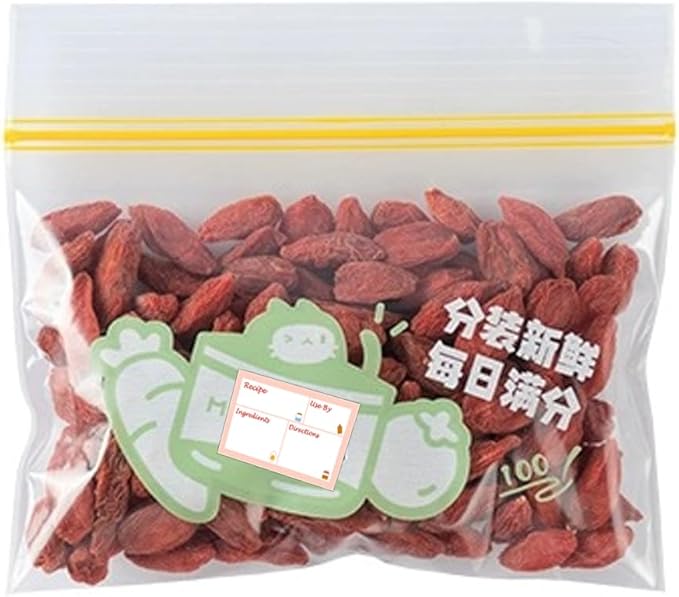 3.2 X 5 Inch Removable Pantry Labels - 100 Pcs, Oil and Water Resistant Food Labels for Freezer Storage