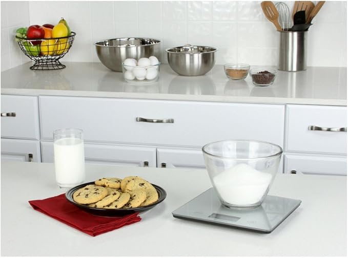 Kalorik XL Silver Digital Kitchen Scale