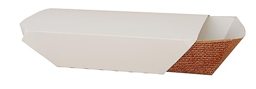 Southern Champion Tray 070300 Clay Coated Kraft Paperboard Food Tray Sleeve, For #300 Food Tray (Case of 250)