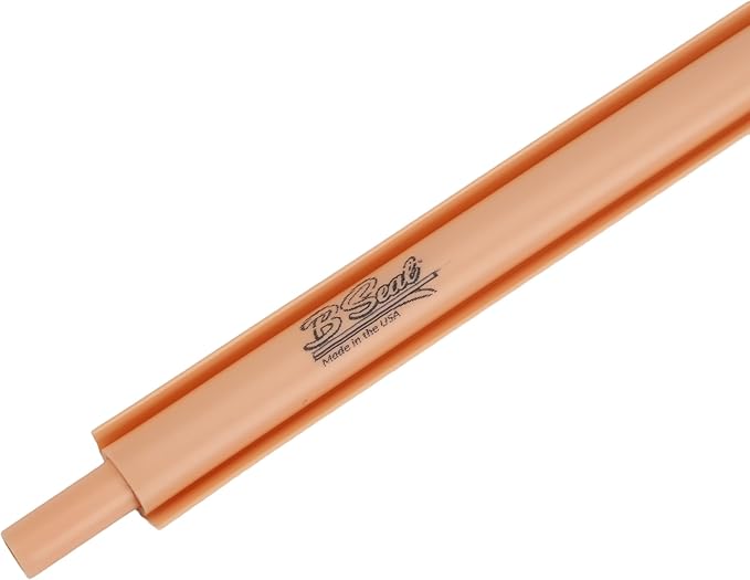 BSeal Bag Sealer - Keep Food Crisp & Fresh Longer | For Pantry and Freezer Storage | Peach | Pack of 12