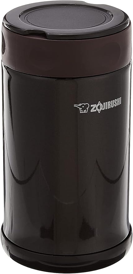 Zojirushi Stainless Steel Food Jar, 25-Ounce, Dark Brown