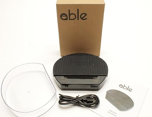 Able Smart Espresso Scale by Alliance Brew Gear - Digital, Dual Color, Quick Read Display - Durable, Waterproof Nano Coated Components - Designed by Specialty Coffee Professionals