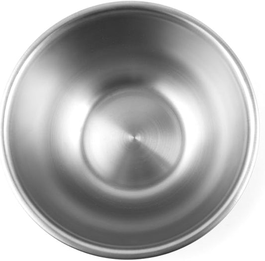 Fox Run Brands 2.75-Quart Stainless Steel Mixing Bowl, 9 x 9 x 4 inches, Metallic (Pack of 4)