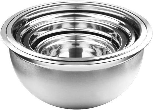 YBM Home Deep Professional Quality Stainless Steel Mixing Bowl For Serving Mixing Cooking Baking ( 5 Quart )