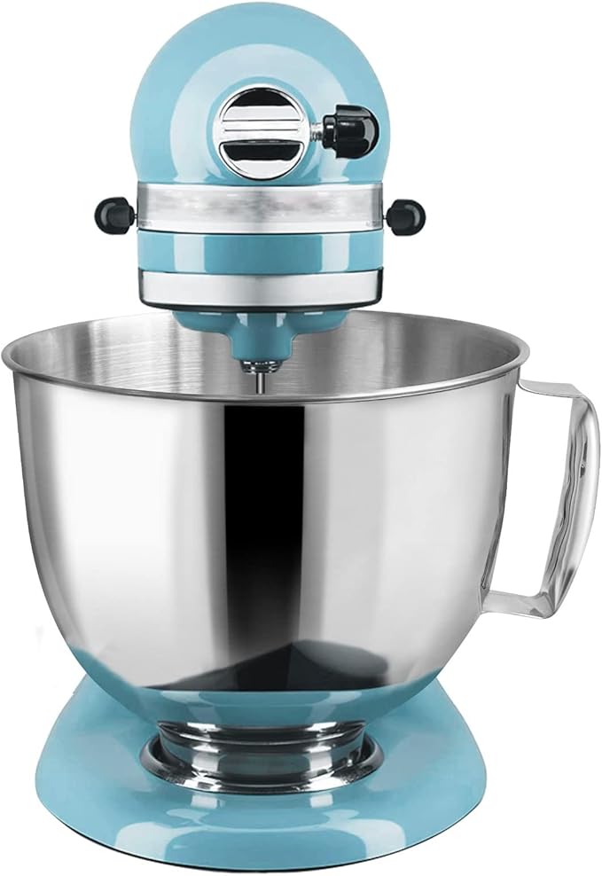 Stainless Steel Bowl Compatible with Kitchenaid Mixer 4.5/5QT，5 Quart Stainless Bowl for Kitchen Aid Mixing