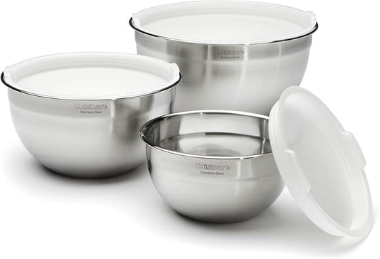 Cuisinart Stainless Steel Mixing Bowl and Measuring Cup Set