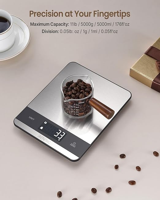 RENPHO Digital Bathroom Scale and Digital Kitchen Scale Bundle