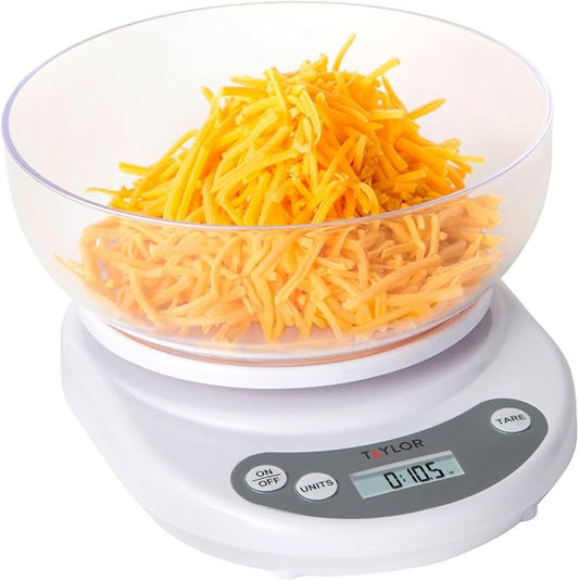 Taylor Digital Kitchen Scale with Bowl