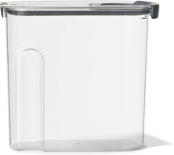Rubbermaid Brilliance Airtight Cereal Food Storage Container, Shatterproof, BPA-Free and Dishwasher-Safe, 32oz Capacity (Pack of 2)