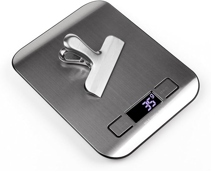 MORSLER Chip Clips & Stainless Steel Heavy-Duty Food Bag Clips 8 Packs - Large and Durable with 3 Inch Wide, Perfect for Air Tight Seal Grips on Coffee,Food & Bread Bags,Office Kitchen Home Usage