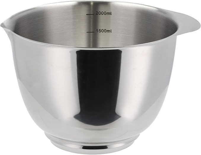 Precision Craft Mixing Bowl Set of 3 1.5L/2L/3L Elevate Your Culinary Experience Stylish Nesting Bowls for Effortless Cooking and Baking