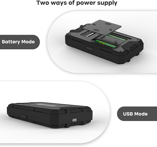 MAXUS Milligram Scale 50g/0.001g, Compact Mg Scale with 50g Calibration Weight, Black Powder Scale for Reloading, Includes a Scoop, a Powder Pan, a USB Cable and Tweezers