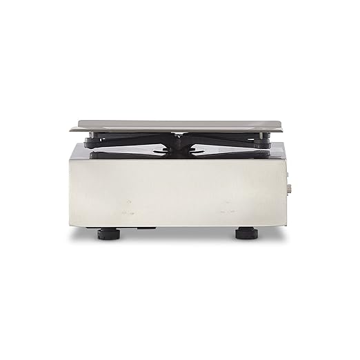 Torrey LEQ 5/10 High Precision Digital Portion Control Scale, Stainless Steel Construction, 5 kg/10 lb. Capacity