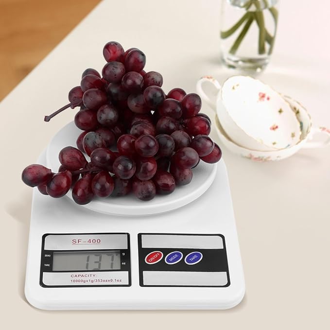 Kitchen Scale, 10000g 353oz Big Capacity Electric Digital Scale, Food Materials Weighing Kitchen Tool
