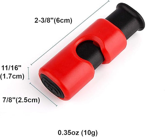 6 Pcs Premium Grade Food Bag Squeeze Clips Bread Clips Rubber Lid Non-slip Sealer Bag Cinches Easy Use Lock