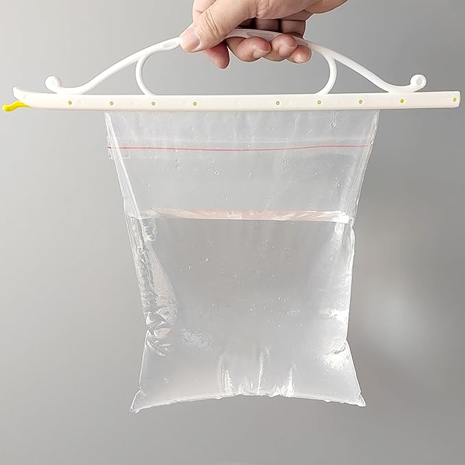 6 - Piece Durable Reusable Food Clip Set with Handles! Multi - Size for Chip, Bread & All Snack Bags, Wall - Mountable to Keep Food Fresh