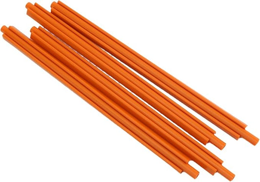 BSeal Bag Sealer - Keep Food Crisp & Fresh Longer | For Pantry and Freezer Storage | Deep Pumpkin | Pack of 8