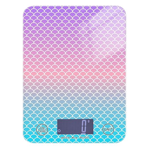 Food Scale Kitchen Scale Food Scales Digital Weight Grams and Ounces Small Electronic Food Scale for Baking Cooking Gradient Fish Scale
