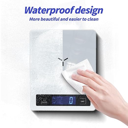 Digital Food Scale Multi-Functional Kitchen Scale and Baking Scale,Nutrition Scale for Precise Weight Measuring and Portion Control, Calorie Counting Scale, Meal Prep Scale, and Weight Loss Scale