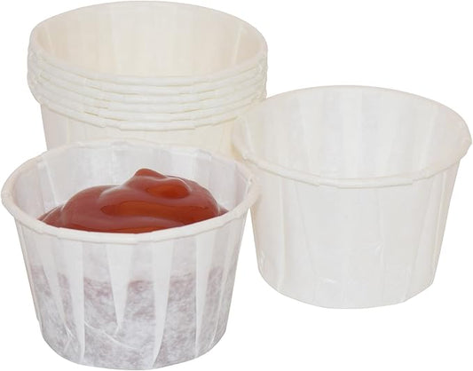 2 oz, Paper Souffle Portion Cups - Value set of 500