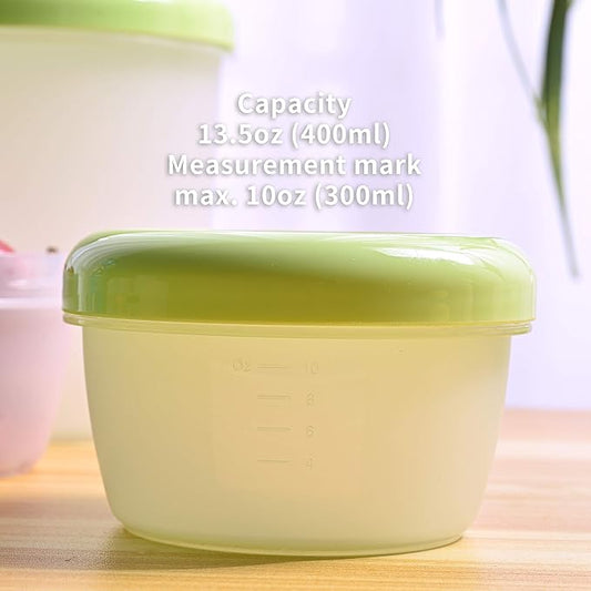 FOSA 13.5oz Microwavable Vacuum Containers (12-Pack) – Airtight Food Storage with Lids, BPA-Free, Freezer/Dishwasher Safe – Meal Prep, Leftovers, Sous Vide (Vacuum Pump Sold Separately)