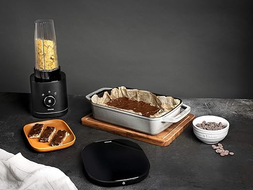 ZWILLING ENFINIGY Digital Kitchen Scales with LCD Display, USB Charging, Up to 10kg, Black