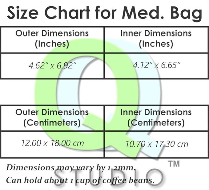 QQ Studio 100 PCS Kraft Mylar Inside Foil Open Top Sealable Bags (12x18cm(4.7x7"), 100x Kraft)