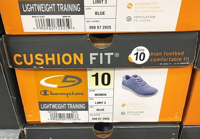 Shoe Size 10 White Stickers - 3/4 Inch Round, 500 Semi-Gloss Adhesive Labels Per Roll for Retail, Footwear Inventory, and Organization - Made in The USA