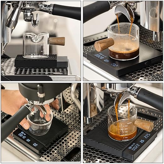 Timemore Coffee gram Scale Hand Made Coffee Scale Weigh (Black Mini)