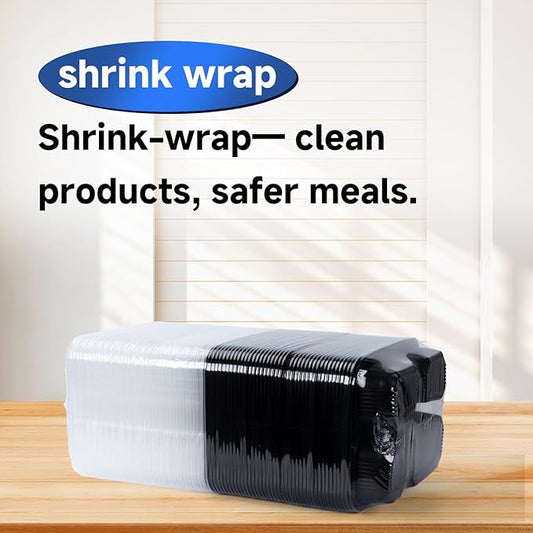 Meal Prep Container, 4 Compartment 40 Pack 34oz - Reusable Bento Boxes for Food Storage and Portion Control - To Go Containers for Meal Planning - BPA Free Microwave and Freezer Safe