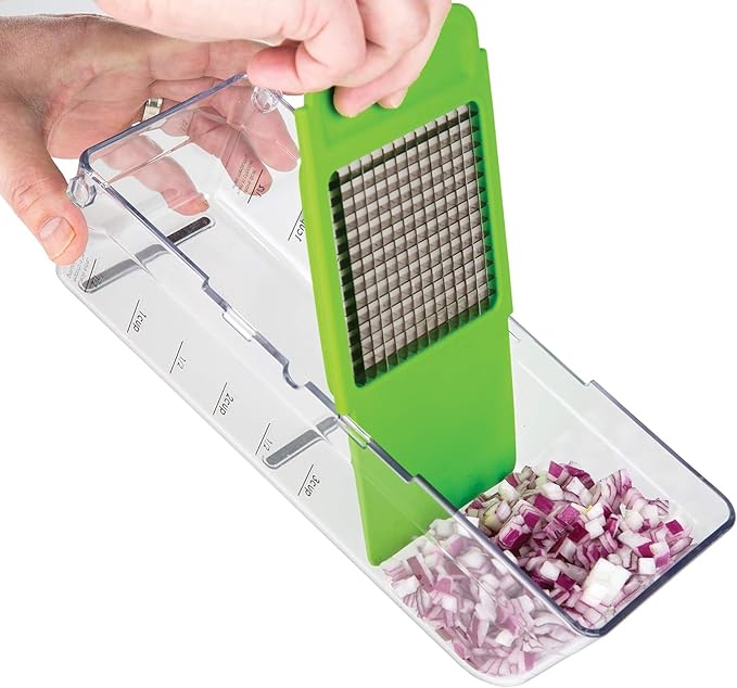 Vidalia Chop Wizard Pro Max Onion and Vegetable Chopper, Green