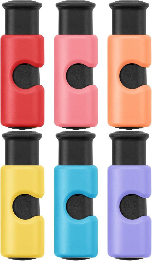 Mr. Pen- Squeeze and Lock Bread Bag Clips, 6 Pack, Squeeze and Lock Bread Clips, Bag Clips for Food Storage, Snack Clips for Food Packages, Food Clips for Bags, Plastic Bag Clip, Food Bag Clips