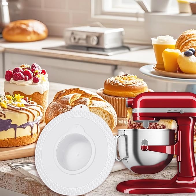 GZsenwo 6 Quart Stainless Steel Mixer Bowl for Kitchen Aid, with Handle, Fits for KV25, KP25, KP26, KSM7990, KT2651, KD2661 KSM7581, KV25M,4KB25,KV25GOX,KV25G8X,KV25HOX NOT for KF26M22CA