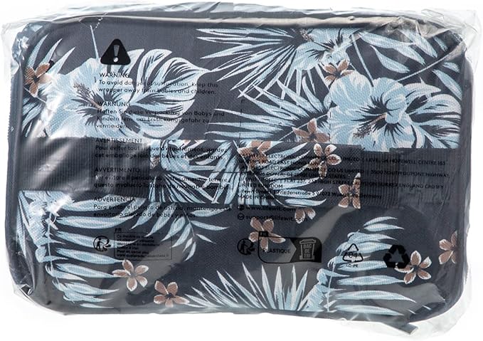 Lifewit Reusable Insulated Lunch Bag for Men, Lunch Box Women, Portable Cooler Freezable Soft Lunchbox Leakproof with Adjustable Shoulder Strap for Adult for Work Picnic or Travel, Flower 9L
