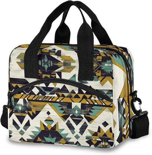 Insulated Lunch Bag Reusable Lunch Tote Bag Cooler Bag for Women Men Adult Lunch Box with Adjustable Shoulder Strap Leakproof Lunch Bag for Work School Picnic Camping