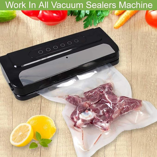 6 Pack 8"x20'(3Rolls) and 11"x20' (3Rolls) Vacuum Sealer Bags Rolls for Food,Commercial Grade, BPA Free,Puncture Prevention,Great for Sous Vide Cooking