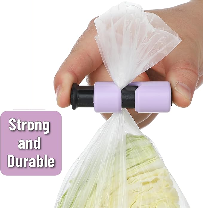 Mr. Pen- Squeeze and Lock Bread Bag Clips, 8 Pack, Ocean Breeze Colors, Squeeze and Lock Bread Clips Reusable
