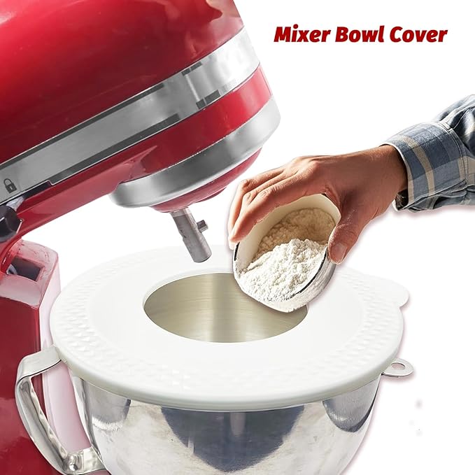 GZsenwo 6 Quart Stainless Steel Mixer Bowl for Kitchen Aid, with Handle, Fits for KV25, KP25, KP26, KSM7990, KT2651, KD2661 KSM7581, KV25M,4KB25,KV25GOX,KV25G8X,KV25HOX NOT for KF26M22CA