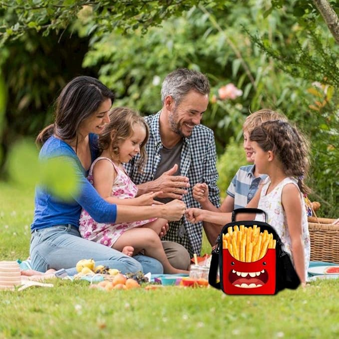 7-Mi Holder Insulated Cooler Reusable Ice Packs for Lunch Boxes Lunch Tote Food Storage Bag (Chips)