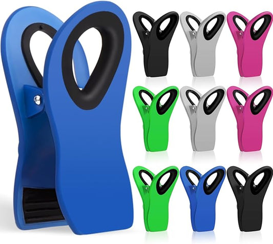10 Pack Chip Clips, Bag Clips, Chip Clips Bag Clips Food Clips, Bag Clips for Food Storage, Snack Clips, Clips for Food Packages, Kitchen Clips, Clips for Fridge, Chip Clip