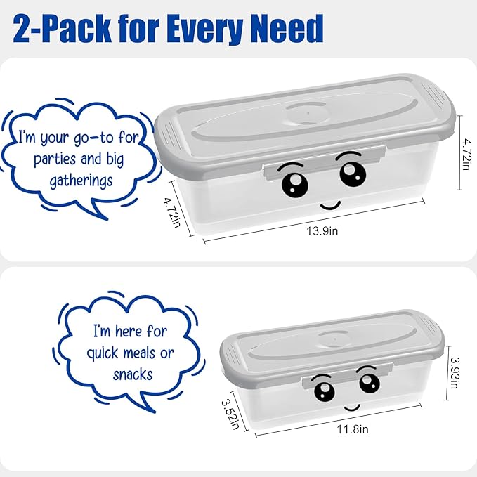 Batter Breader Shaker Bowl with Lid, 2-pack Mess Free Breading Shaker Bowl, Fish Batter Shaker Container with Breading Tray, Batter Bowl Shaker for Fish Frying Chicken Wings Fish Onion Rings Veggies