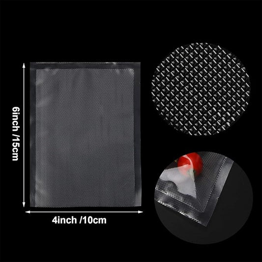 Outus 4 x 6 Inch Vacuum Heat-Seal Bags Vacuum Sealer Bags Pre-Cut Seal Bag for Food Preservation (240 Pieces)