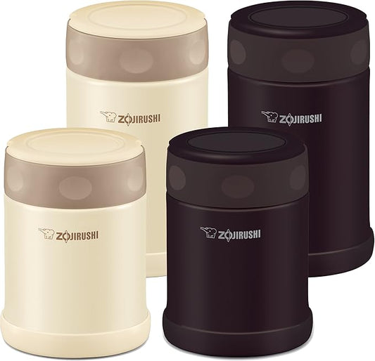 Zojirushi Stainless Steel Food Jar, Small, Cream