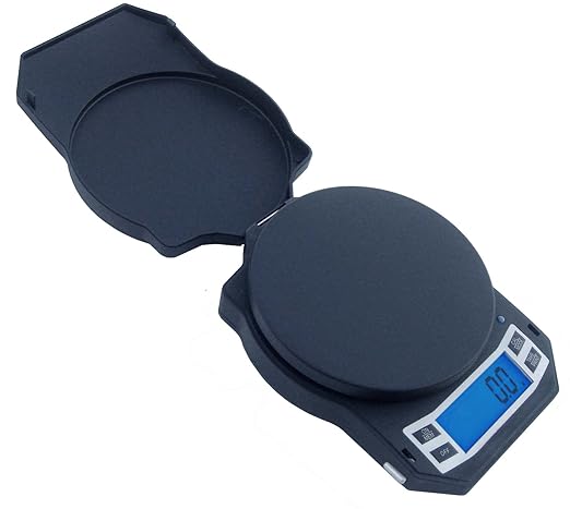American Weigh Scales Precision Digital Kitchen Weight Scale, Food Measuring Scale with Bowl 3kg x 0.1g (Black), LB-3000