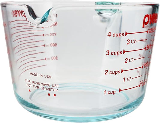 Pyrex 4 Cup Glass Measuring Cup