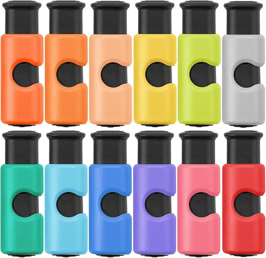 Mr. Pen- Squeeze and Lock Bread Bag Clips, 12 Pack, Squeeze and Lock Bread Clips, Bag Clips for Food Storage, Snack Clips for Food Packages, Food Clips for Bags, Plastic Bag Clip, Food Bag Clips