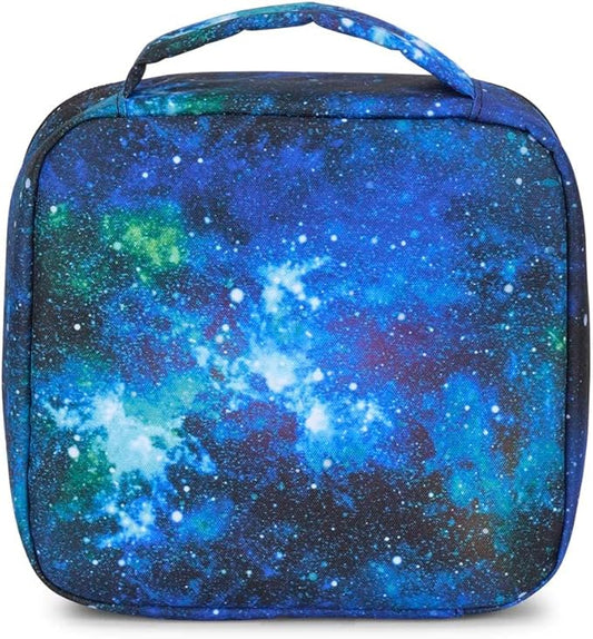 JanSport Lunch Break Insulated Cooler Bag - Leakproof Picnic Tote, Cyberspace Galaxy
