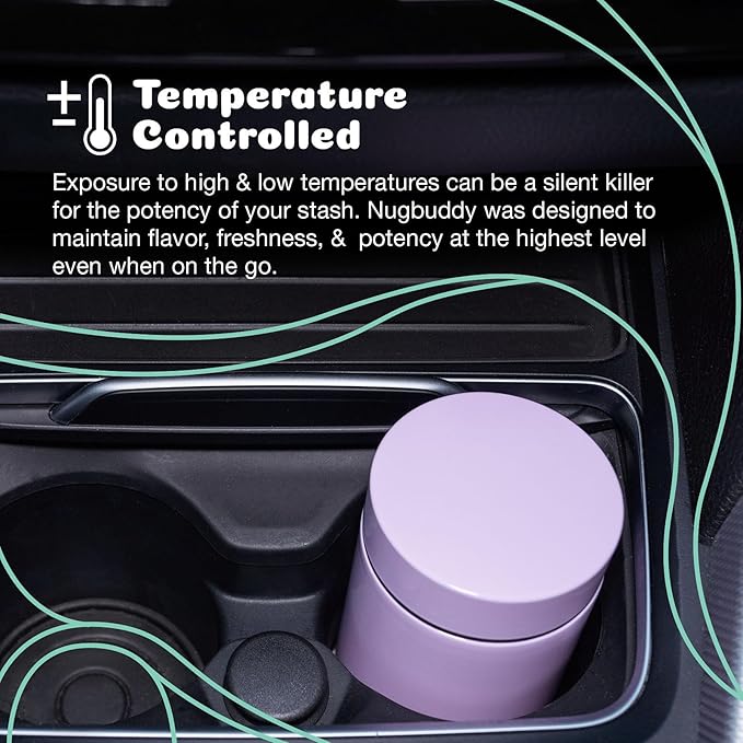 Mini Airtight Storage Container - Vacuum Sealed Insulated w Nested Glass Jar - UV Protection, Temperature Controlled Stainless - Whiteboard Finish w Marker Included - 100 ml (1/4 Oz)